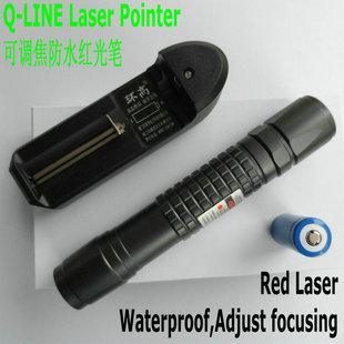 Q-LINE 660nm 200mW-AG红光激光手电(可调焦防水)