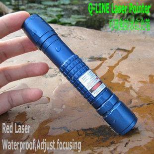 Q-LINE 660nm 200mW-blue红光激光手电(可调焦防水)